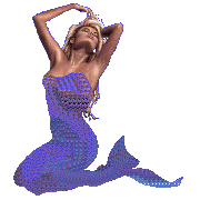 blond mermaid